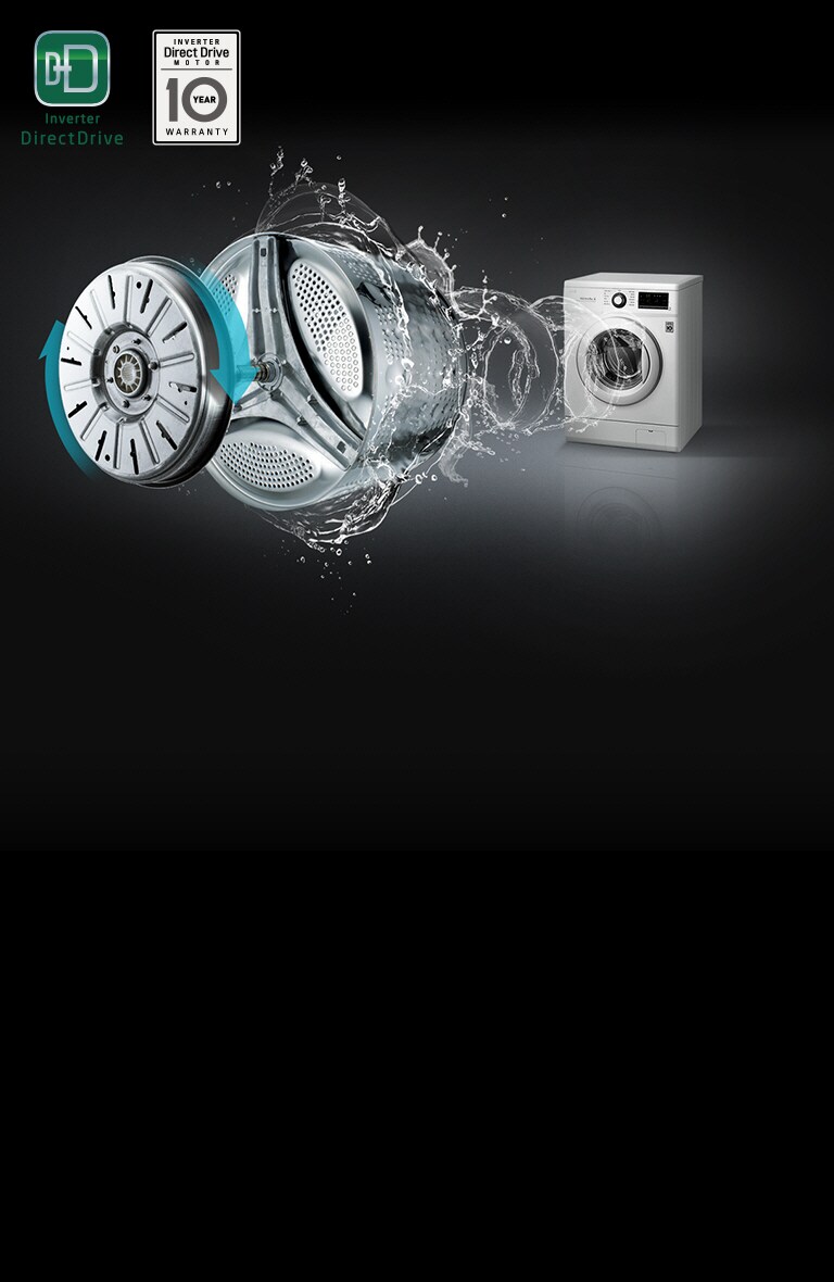 تمتع باهتزاز أقل وضوضاء أقل مع دفع مباشر عاكس